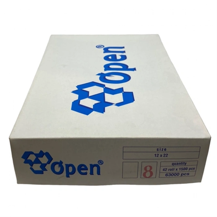 Etiketleme Makinesi 8 No Beyaz Etiket / 12X22 42ADET