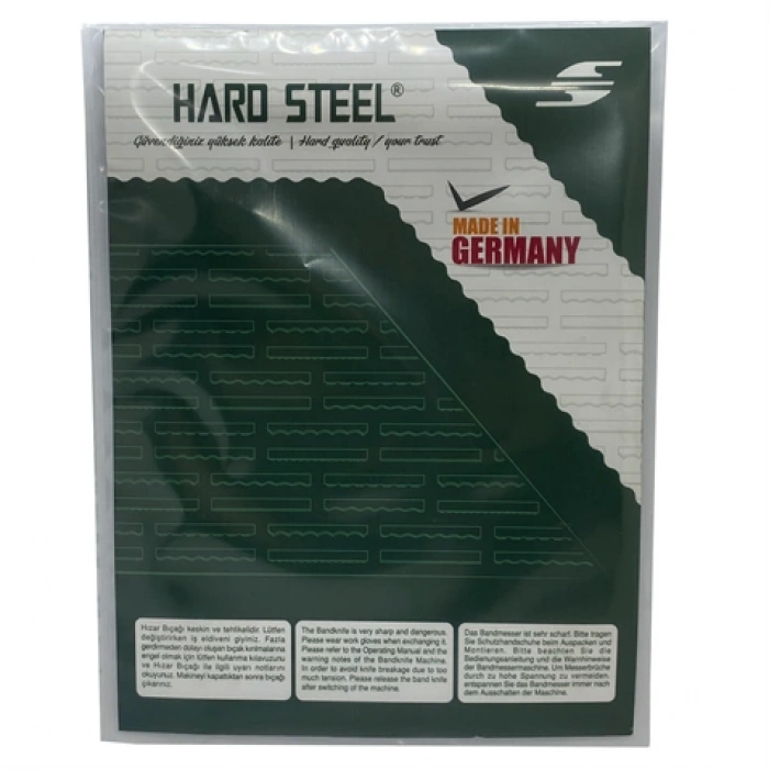 Hızar Makinesi Bıçağı Konvex (Dalgalı) / 4920*10*0.45