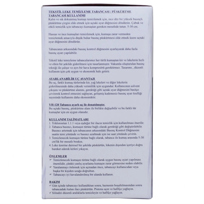 Leke Temizleme Tabancası / YH-120