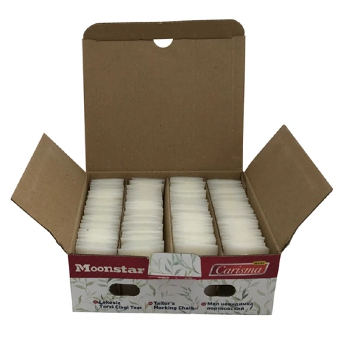 Sabun Çizgi Taşı Beyaz 100 Adet / CARISMA-02