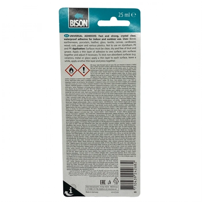 Universal Şeffaf Yapıştırıcı 25Ml