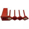 Dikiş Makinesi Mıknatıslı Masura Koyma Aparatı 4Lü Tek Kutulu Kırmızı