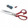 Kırmızı Saplı Paslanmaz Çelik Somunlu 9İnç Makas /  HS-1094 (9)