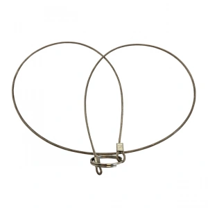 Çelik Halatlı Aksesuar Askısı 80Cm
