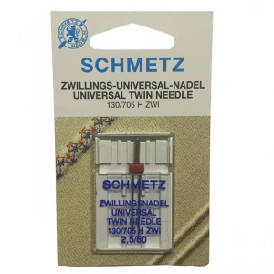 Ev Tipi Aile Dikiş Makinesi Çiftli Dikiş İğnesi / 130/705 H ZWI 2.5/80