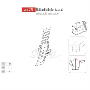 Üstten Ekstrafor Aparatı 14Mm / APR 227