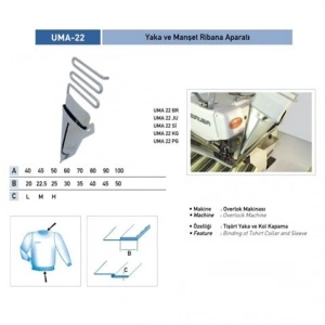 Yaka Ribana Apara 70X35mm / UMA-22