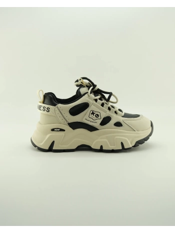 SİYAH-BEJ KB 046 KADIN SNEAKER