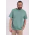 Bisiklet Yaka Erkek Pamuklu Regular Fit Tişört Mint