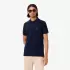 Erkek Regular Fit Pamuklu Polo Yaka Tişört Lacivert