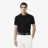 Erkek Regular Fit Pamuklu Polo Yaka Tişört Siyah