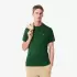 Erkek Regular Fit Pamuklu Polo Yaka Tişört Yeşil
