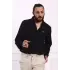 Erkek Regular Fit Yazlık Keten Gömlek Siyah