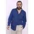 Erkek Regular Fit Yazlık Keten Gömlek Lacivert