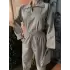 Kadın Uzun Kollu Yakalı Gömlek Pantalon Takım- Gri