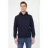 Kapüşonlu İçi Polarlı Regular Kalıp Erkek Sweatshirt Lacivert