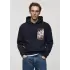 Önü Dtf Baskılı Oversize Hoodie Sweat