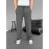Su Yolu Çizgili Cepli Pantalon - Siyah