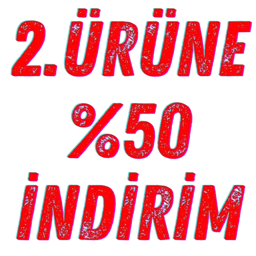 2.ürüne %50 indirim