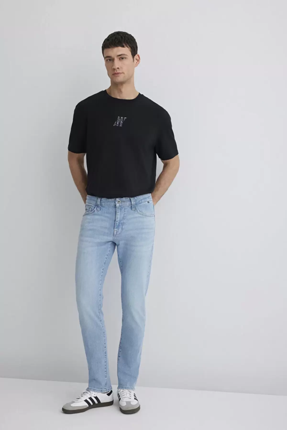 Mavi Premium Jake Slim Fit Jean Pantolon Buz Mavisi