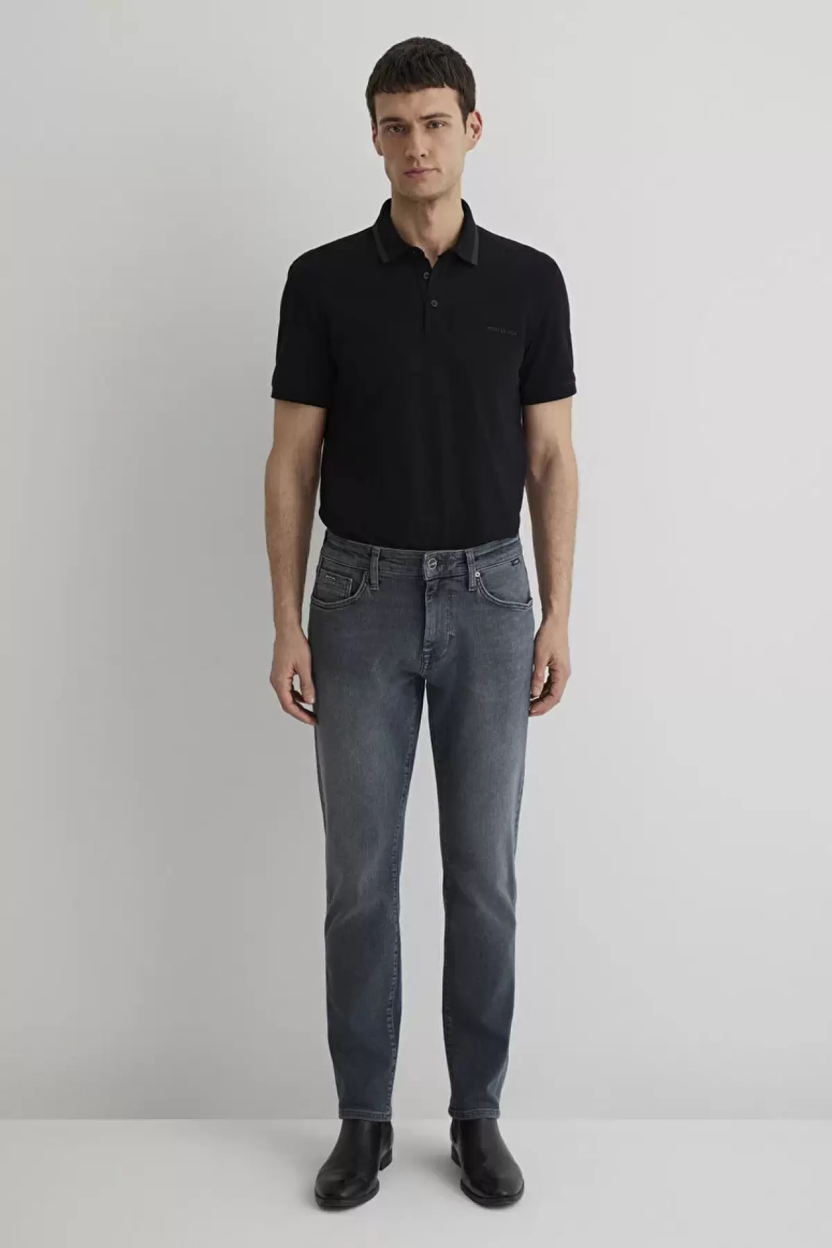 Mavi Premium Marcus Slim Fit Jean Pantolon Vintage Gri