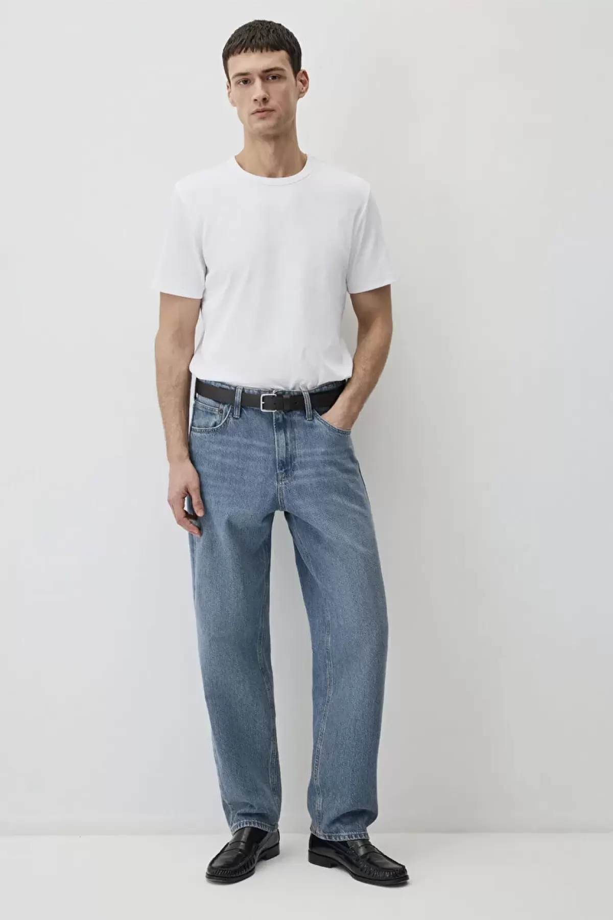 Mavi Premium Toronto Geniş Kesim Jean Pantolon Mavi