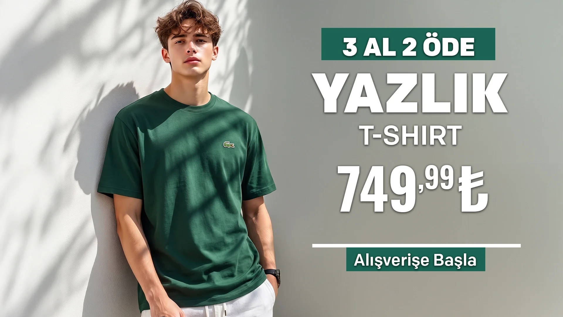 Lacoste Yazlık T-Shirt — 3 Al 2 Öde
