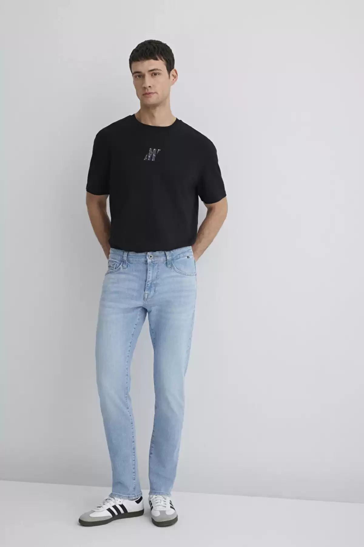 Mavi Premium Jake Slim Fit Jean Pantolon Buz Mavisi