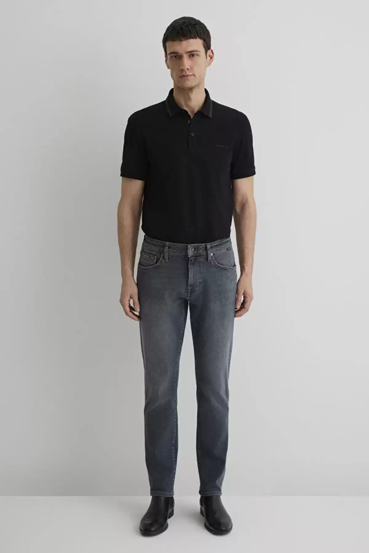 Mavi Premium Marcus Slim Fit Jean Pantolon Vintage Gri