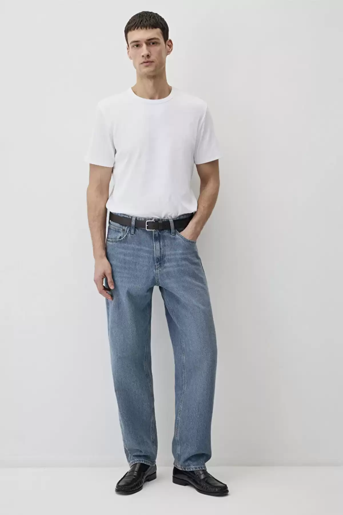 Mavi Premium Toronto Geniş Kesim Jean Pantolon Mavi