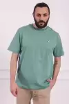 Bisiklet Yaka Erkek Pamuklu Regular Fit Tişört Mint