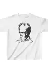 Çocuk Unisex Baskılı T-Shirt - Beyaz