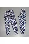 Unisex Pubg Bape x Shark Eşofman Altı - Gri