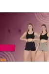 Kadın Sporcu Kısa Şort Boxer (10lu Paket)
