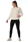 Kadın Yüksek Bel Toparlayıcı Çelik Örme Interlok Tayt