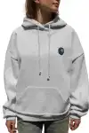 Kapüşonlu Üç İplik İçi Polarlı Kangru Cep Kadın Sweatshirt
