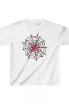 Unisex Çocuk Baskılı T-Shirt - Beyaz
