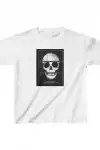 Unisex Çocuk Baskılı T-Shirt - Beyaz