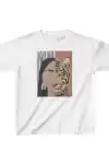 Unisex Çocuk Baskılı T-Shirt - Beyaz