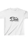 Unisex Çocuk Baskılı T-Shirt - Beyaz