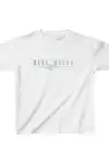 Unisex Çocuk Baskılı T-Shirt - Beyaz