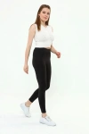 Kadın Siyah Yüksek Bel Toparlayıcı Tayt