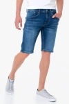 Pepe Jeans London Taper Fit Kot Şort - Mavi - Track