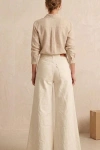 Kadın Geniş Paça Geniş Paça Pantolon - Beyaz