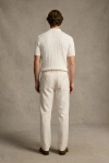 Erkek Premium %100 Linen (Keten) Regular Fit Bağcıklı Pantolon - Bej