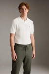 Erkek Premium %100 Linen (Keten) Regular Fit Bağcıklı Pantolon - Haki