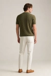 Erkek Premium %100 Cotton (Pamuk) Regular Fit Örgü Triko Tişört - Haki