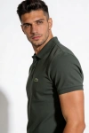 Erkek Premium %100 Cotton (Pamuk) Regular Fit Pike Polo Tişört - Haki