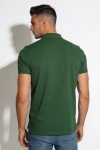 Erkek Premium %100 Cotton (Pamuk) Regular Fit Pike Polo Tişört - Yeşil