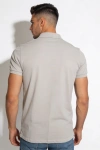Erkek Premium %100 Cotton (Pamuk) Regular Fit Pike Polo Tişört - Gri